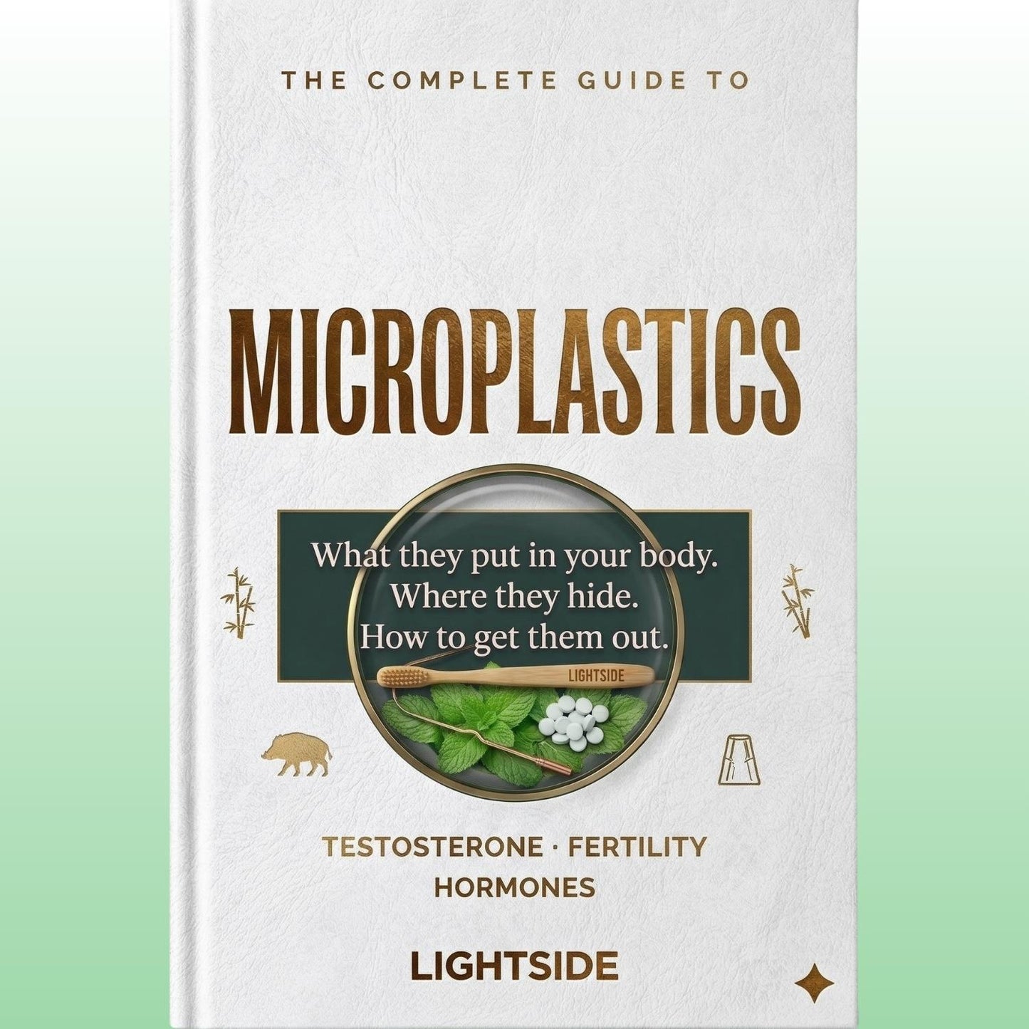 100% Plastic-Free Natural Bristle & Bamboo Toothbrush