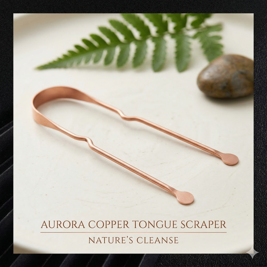 Natural Anti-Bacterial Copper Tongue Scrapers