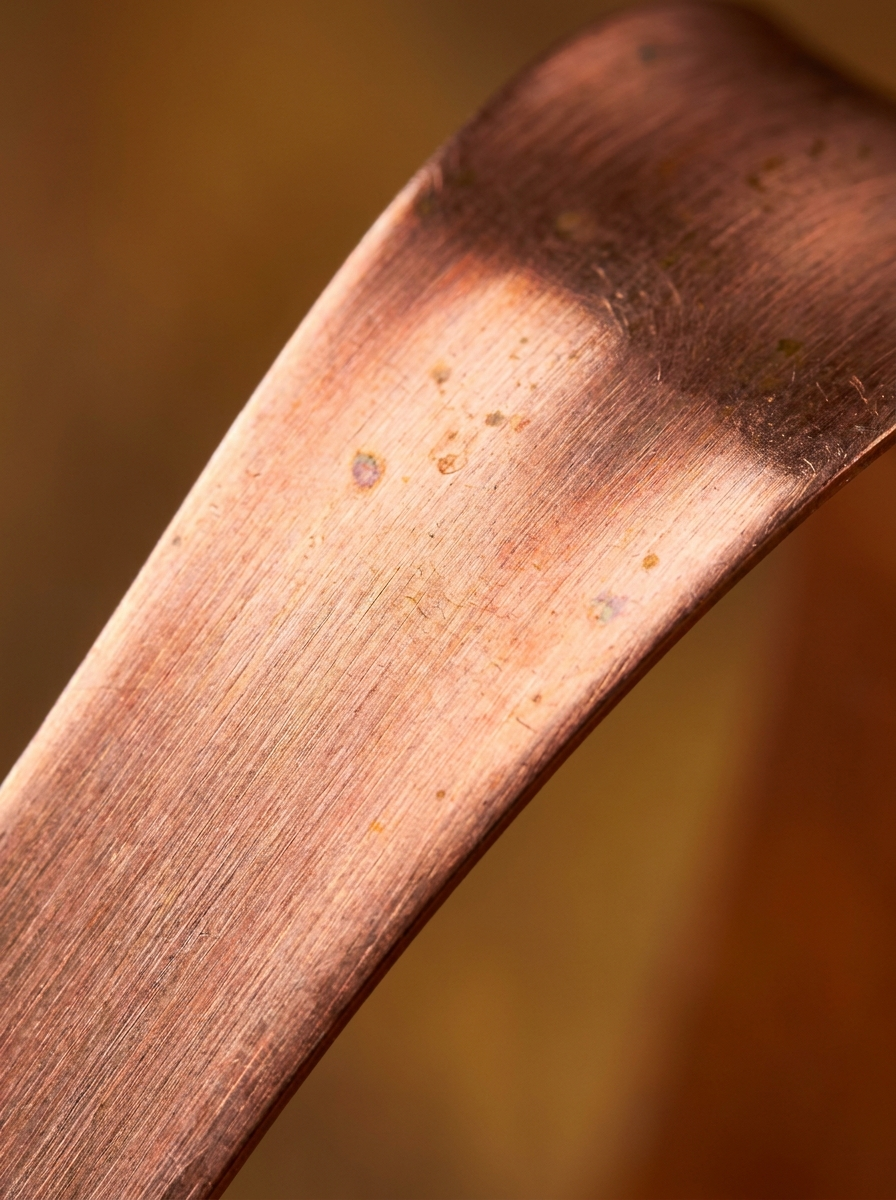 Plastic-Free Copper Tongue Scraper